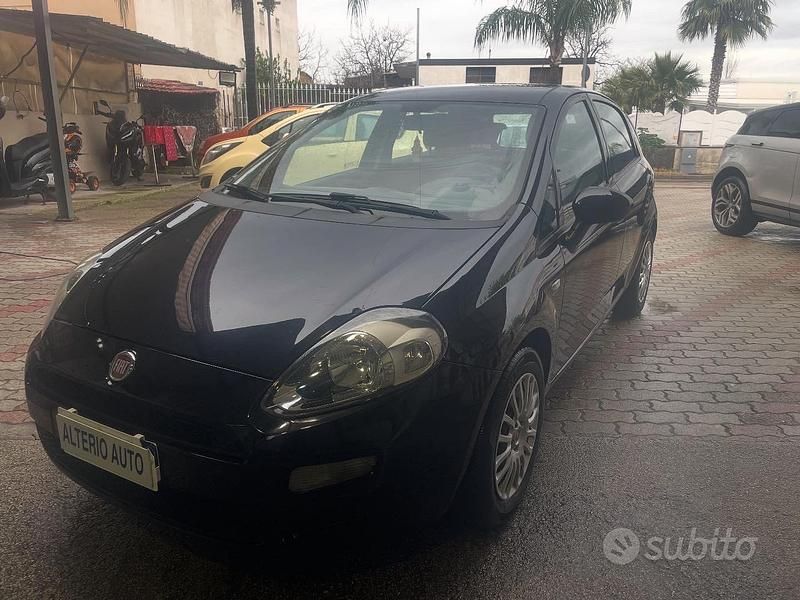 Usata Fiat Punto Lounge 2014 Nero Utilitaria