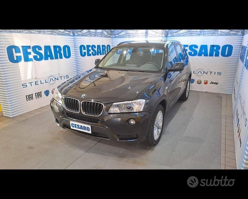 Usata BMW X3 184 CV (135 kW) 2013 Nero SUV