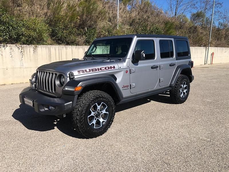 Usata Jeep Wrangler Unlimited Rubicon 200 CV (147 kW) 2020 Grigio SUV