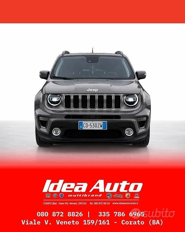 Usata Jeep Renegade Limited 130 CV (95 kW) 2021 Grigio SUV