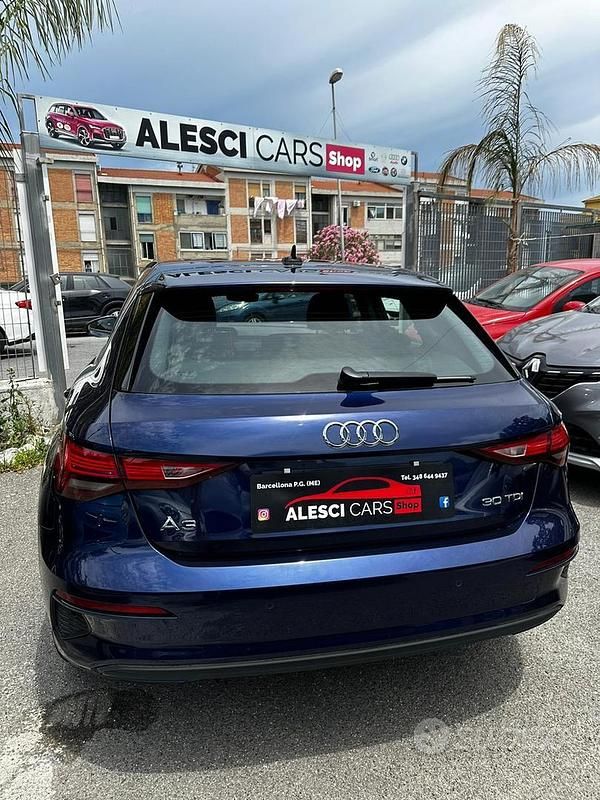 Usata Audi A3 2021 Blu Berlina