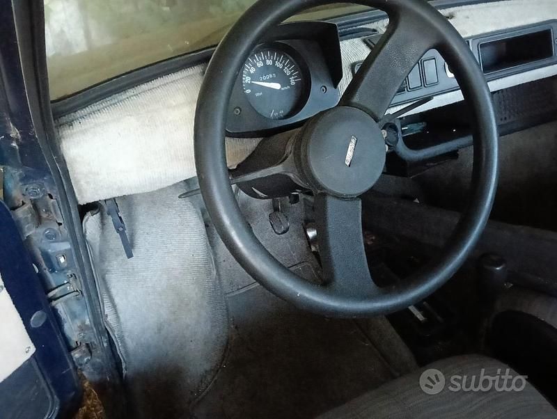 Usata Fiat 126 1970 Blu Utilitaria