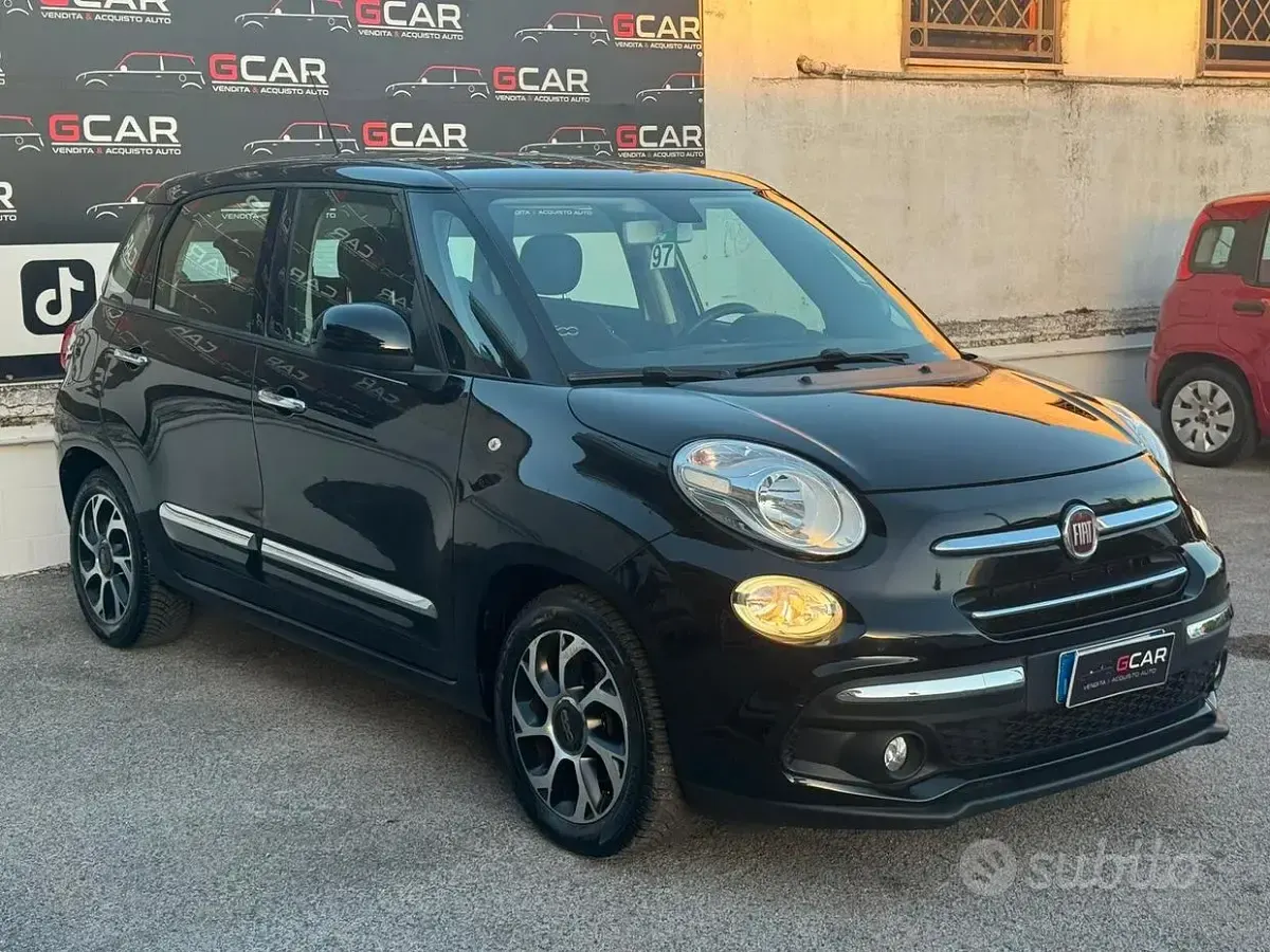 Usata Fiat 500L Lounge 95 CV (69 kW) 2017 Nero Monovolume