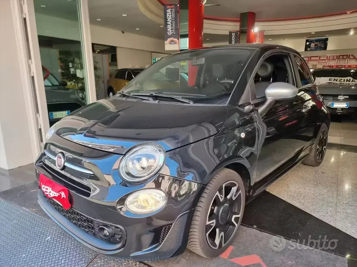Usata Fiat 500 Sport 69 CV (50 kW) 2019 Nero Berlina