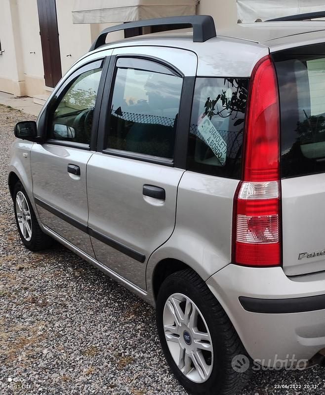 Usata Fiat Panda 2005 Grigio Utilitaria