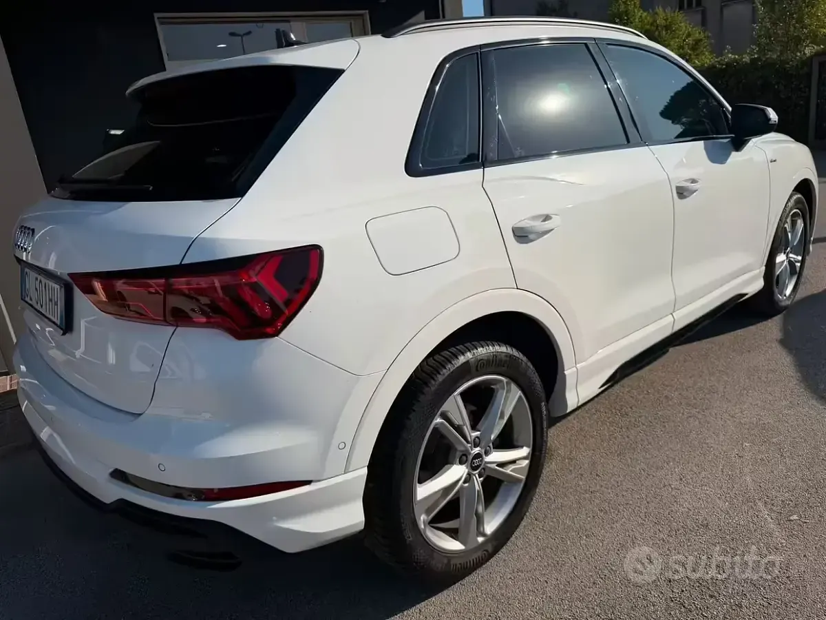 Usata Audi Q3 S-Line 150 CV (110 kW) 2022 Bianco SUV