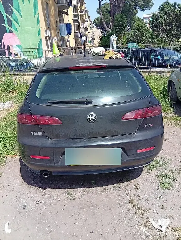 Usata Alfa Romeo 159 150 CV (110 kW) 2010 Nero Station wagon