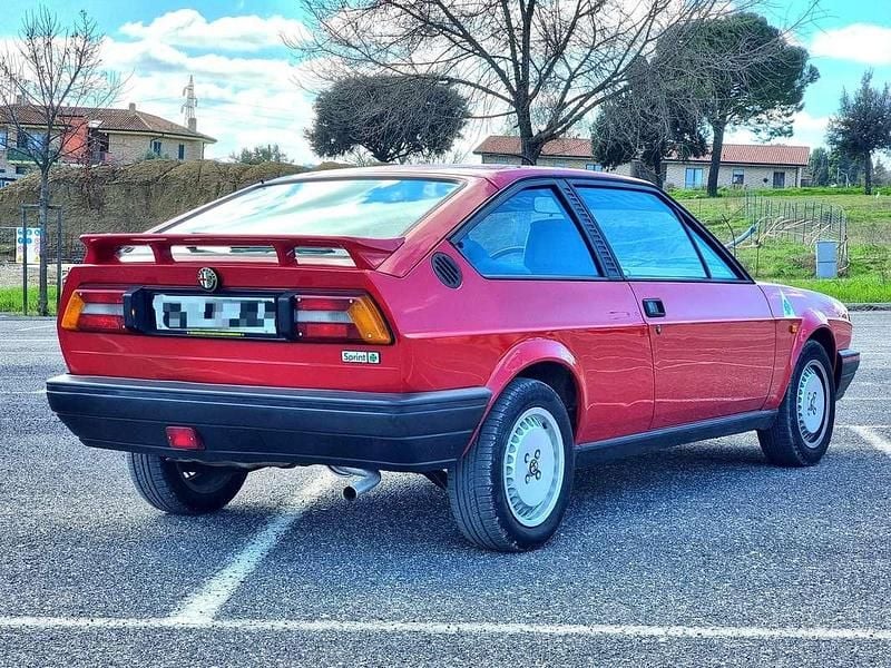 Usata Alfa Romeo Sprint Quadrifoglio Verde 118 CV (86 kW) 1989 Rosso Coupé