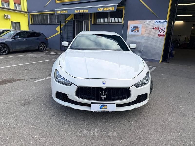 Usata Maserati Ghibli 250 CV (183 kW) 2015 Bianco Berlina