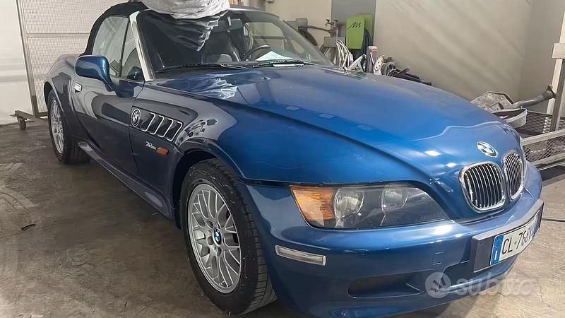 Usata BMW Z3 118 CV (86 kW) 2001 Blu Cabrio