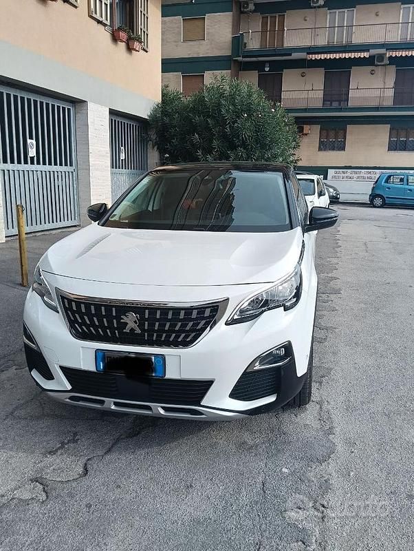Usata Peugeot 3008 130 CV (95 kW) 2019 Bianco Berlina
