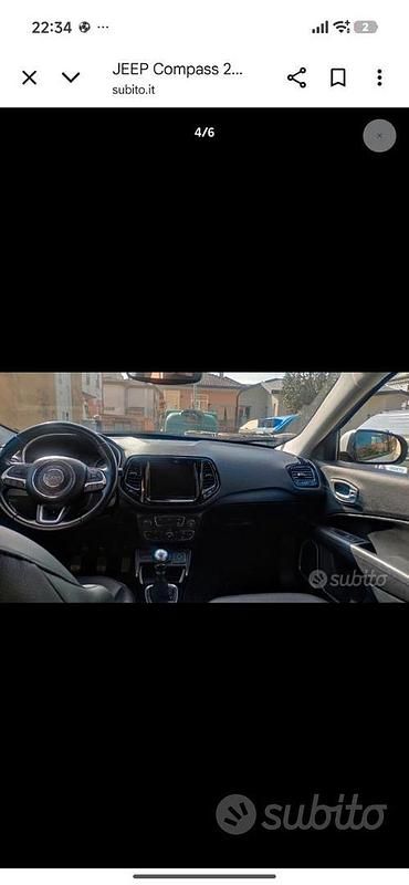 Usata Jeep Compass Night Eagle 120 CV (88 kW) 2021 Bianco SUV