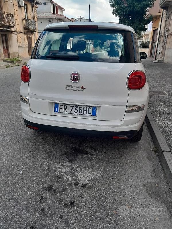 Usata Fiat 500L Mirror 120 CV (88 kW) 2018 Bianco Monovolume