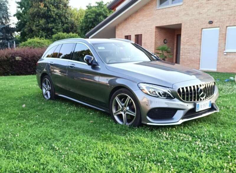 Grigio Usata 2017 Mercedes C220 AMG Station wagon | 19.000 € (Buon prezzo) - Immagine 1/4