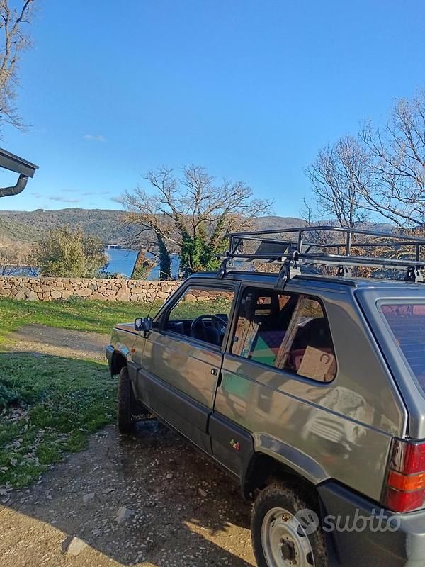 Usata Fiat Panda 4x4 50 CV (36 kW) 1993 Grigio Utilitaria