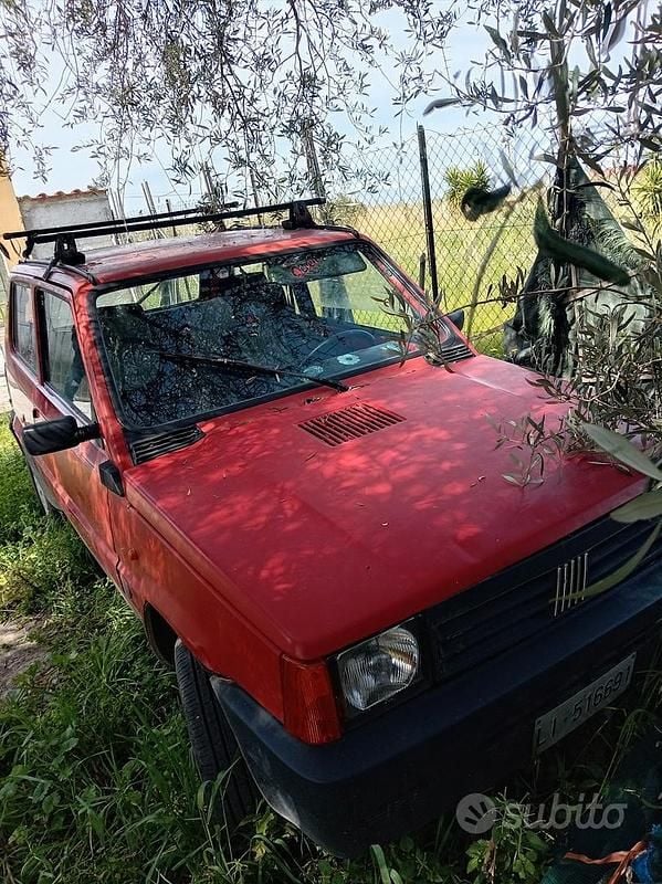 Usata Fiat Panda 1994 Rosso Berlina
