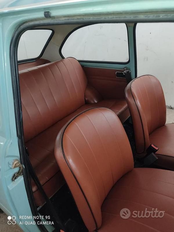 Usata Fiat 850 1970 Blu Utilitaria