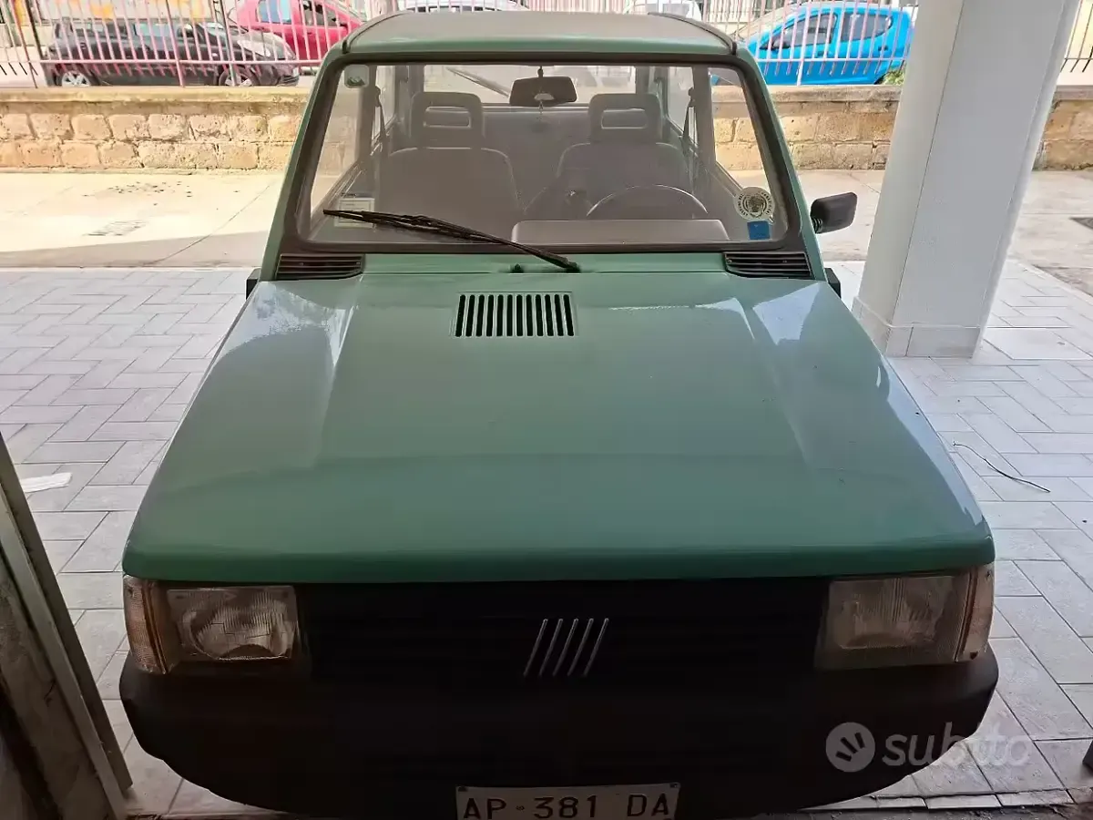 Usata Fiat Panda 39 CV (28 kW) 1997 Verde Berlina