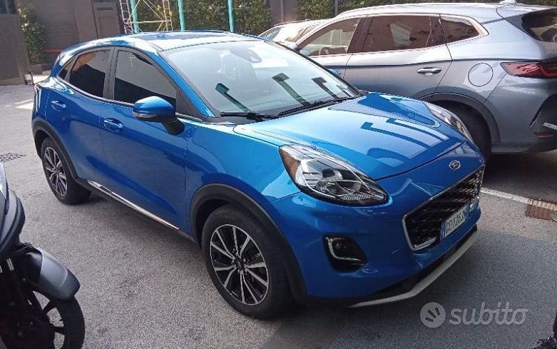Usata Ford Puma Titanium 125 CV (91 kW) 2020 Blu SUV