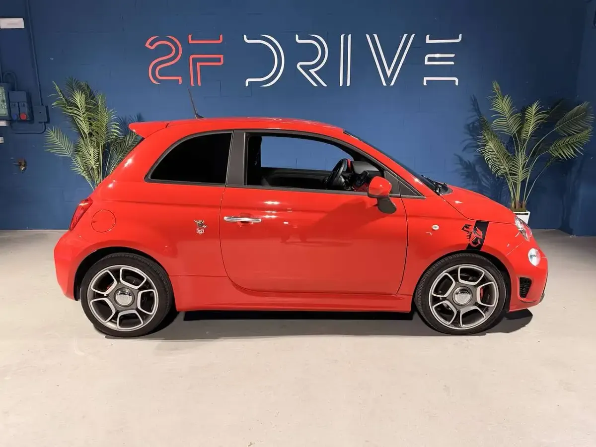 Usata Abarth 595 145 CV (106 kW) 2017 Rosso Utilitaria