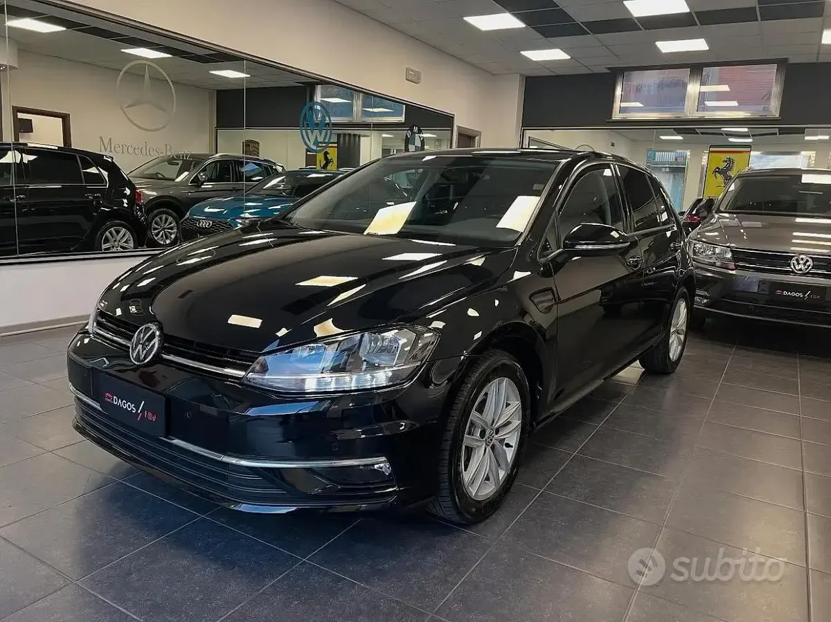 Usata VW Golf VII Business 116 CV (85 kW) 2019 Nero Berlina