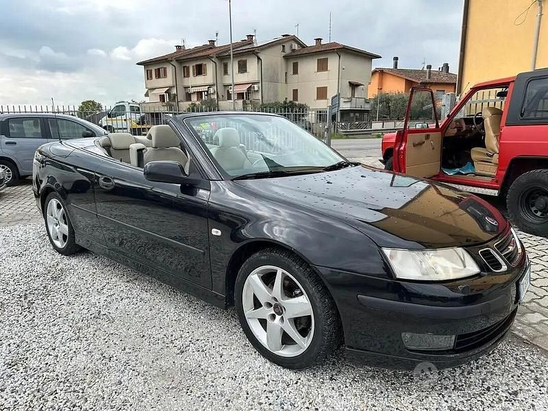 Gebraucht Saab 9-3 Cabriolet Vector 150 PS (110 kW) 2007 Schwarz Cabrio