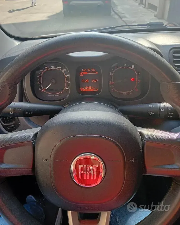 Usata Fiat Panda 85 CV (62 kW) 2016 Bianco Utilitaria