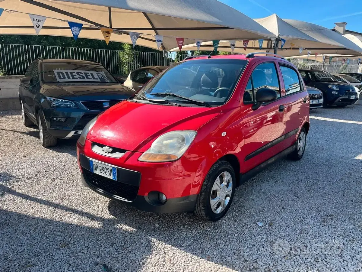 Usata Chevrolet Matiz 52 CV (38 kW) 2008 Rosso Utilitaria