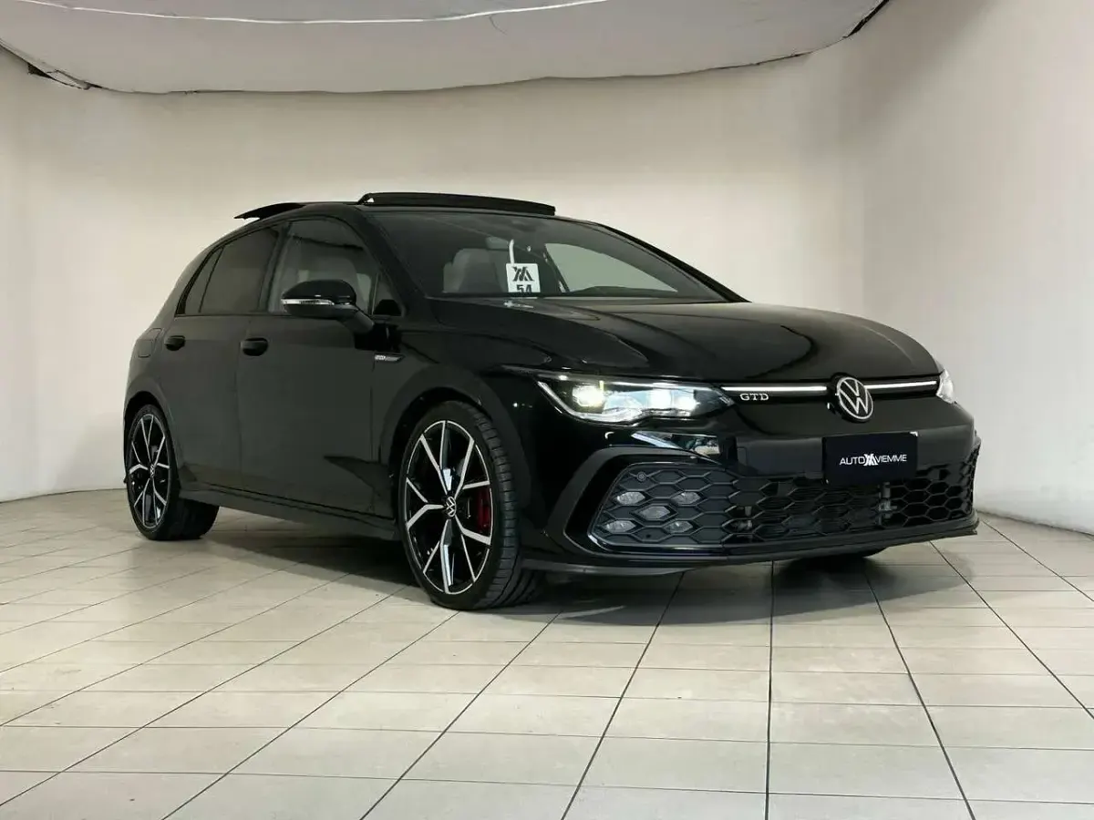 Usata VW Golf VIII GTD 200 CV (147 kW) 2024 Nero Berlina