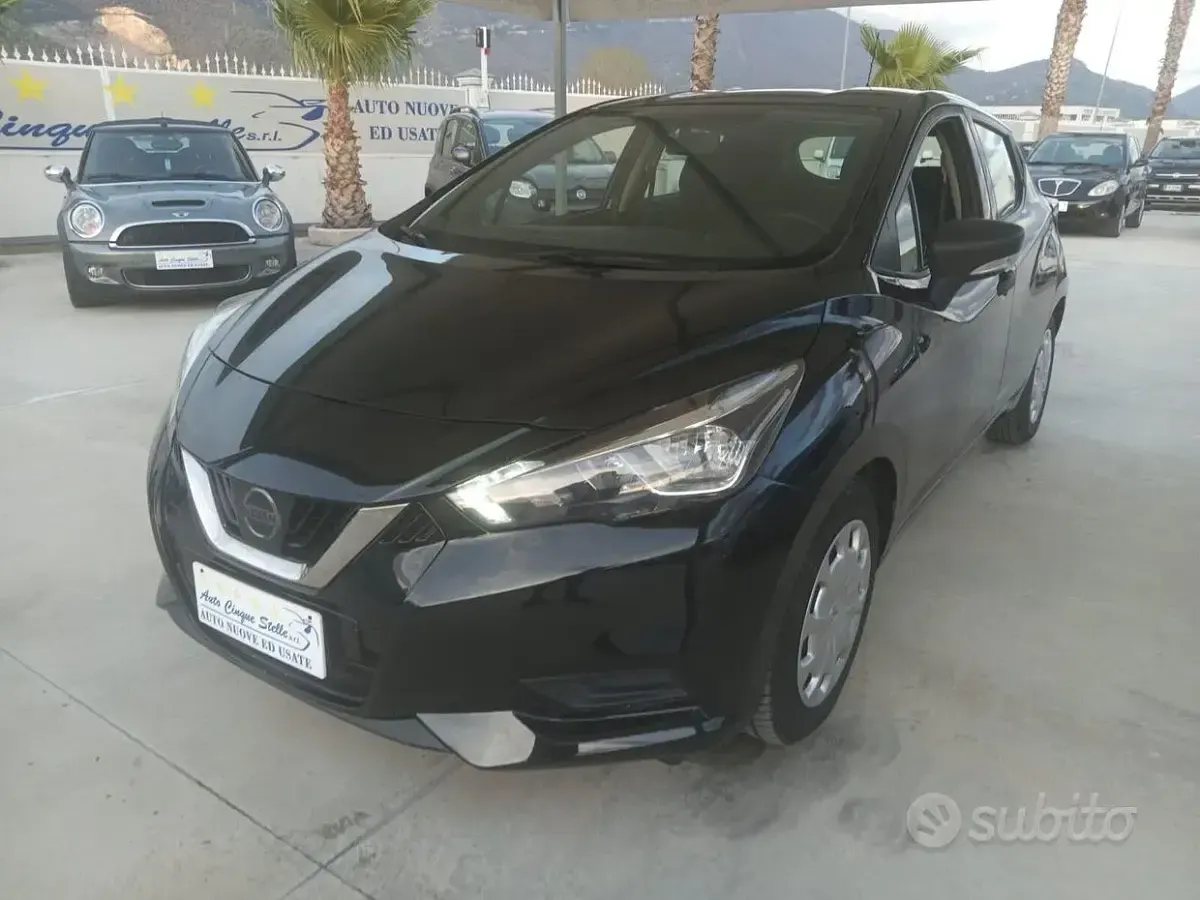 Usata Nissan Micra 71 CV (52 kW) 2018 Nero Utilitaria