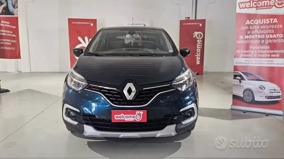 Usata Renault Captur 90 CV (66 kW) 2019 Verde SUV