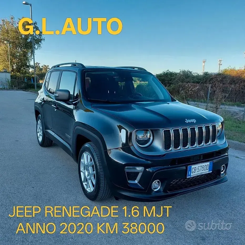 Usata Jeep Renegade Limited 120 CV (88 kW) 2020 Nero SUV