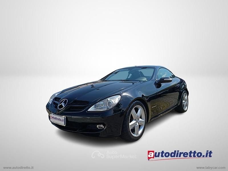 Usata Mercedes SLK200 163 CV (119 kW) 2007 Nero Cabrio