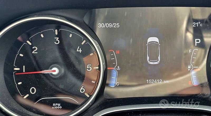 Usata Jeep Compass Limited 140 CV (102 kW) 2018 Blu SUV