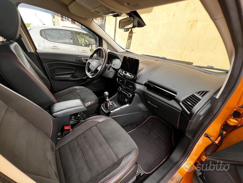 Usata Ford Ecosport ST-Line 100 CV (73 kW) 2019 Giallo SUV