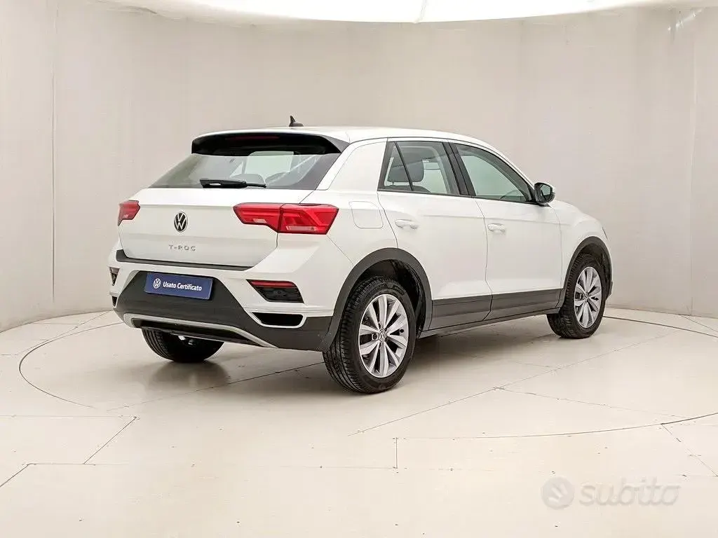 Usata VW T-Roc Style 150 CV (110 kW) 2021 Bianco SUV