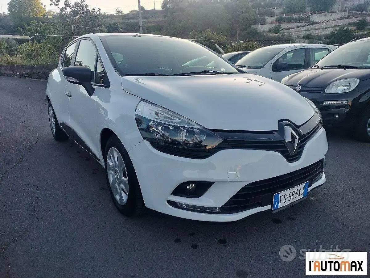 Usata Renault Clio IV 75 CV (55 kW) 2018 Bianco Berlina