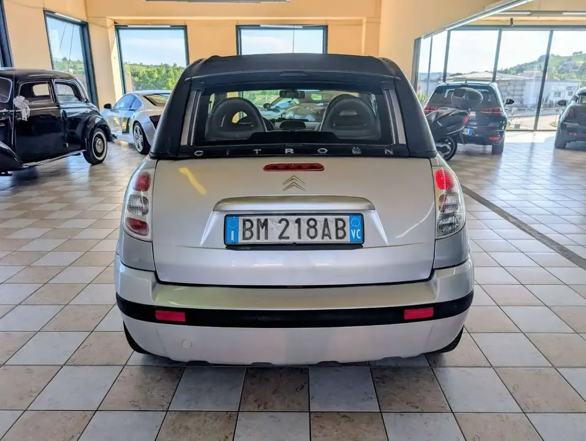 Usata Citroën C3 Pluriel 109 CV (80 kW) 2003 Argento Cabrio