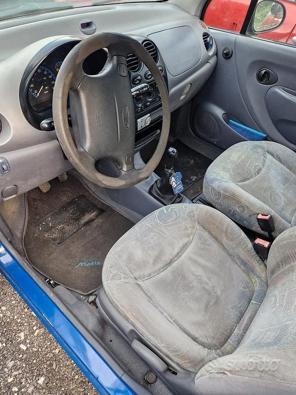 Usata Chevrolet Matiz 2000 Blu Utilitaria