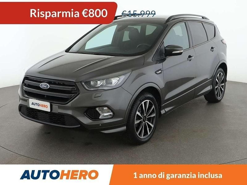 Grigio Usata 2019 Ford Kuga ST-Line SUV | 15.199 € (Buon prezzo) - Immagine 1/3