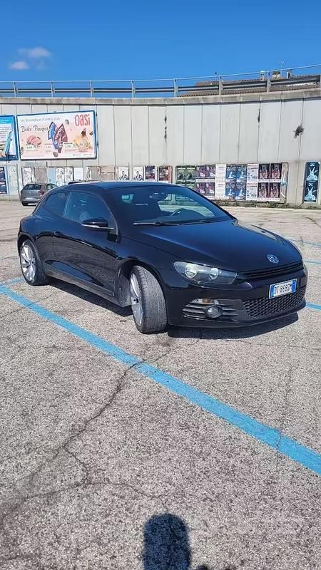 Usata VW Scirocco 200 CV (147 kW) 2008 Nero Coupé