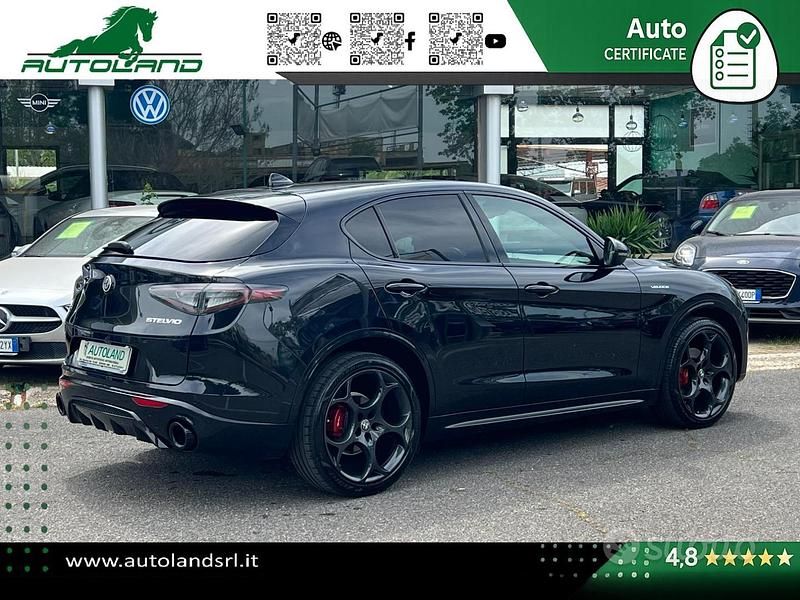 Usata Alfa Romeo Stelvio Veloce 210 CV (154 kW) 2023 Nero SUV