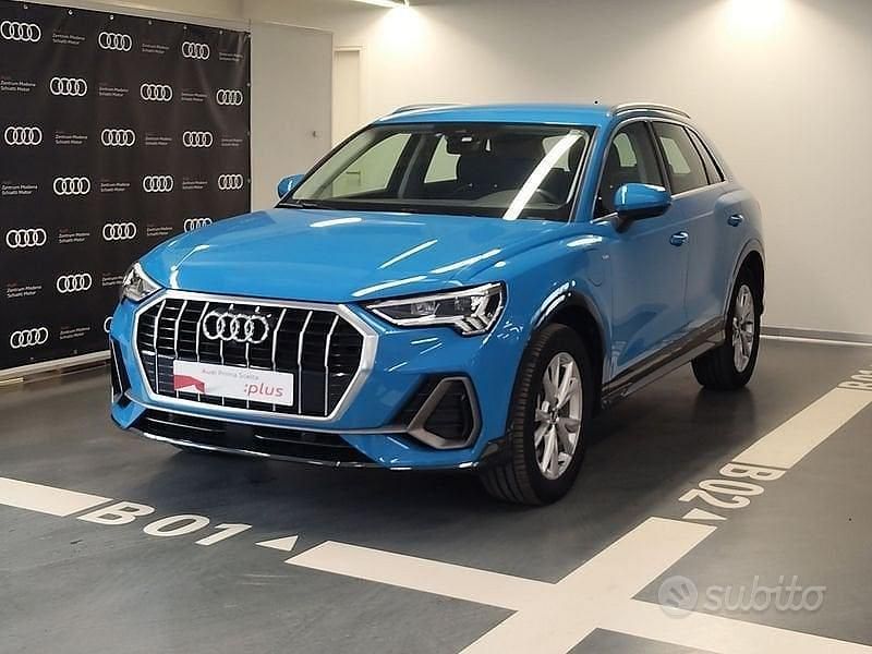 Usata Audi Q3 S-Line 245 CV (180 kW) 2021 Blu/azzurro SUV