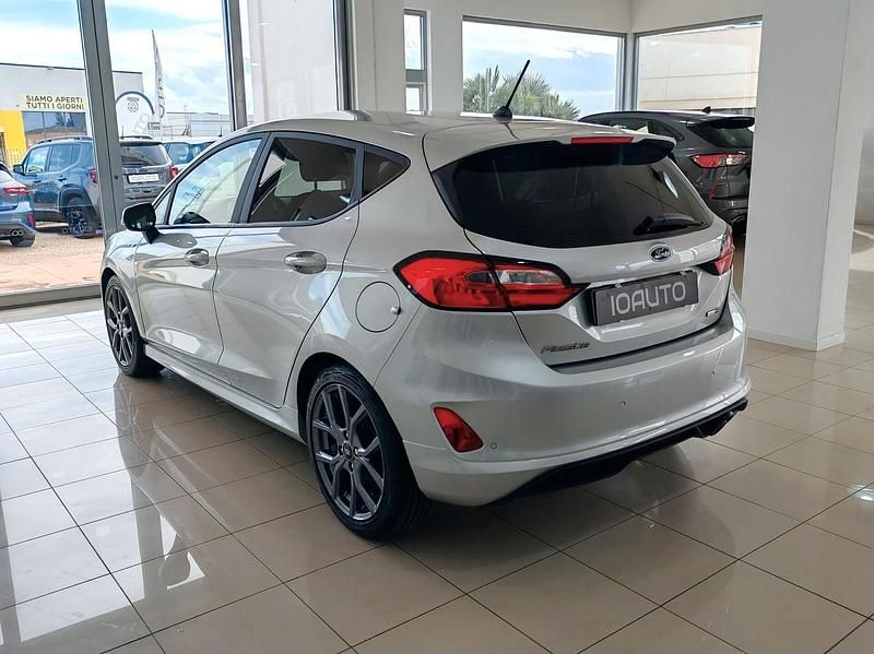 Usata Ford Fiesta ST-Line 125 CV (91 kW) 2022 Argento Utilitaria