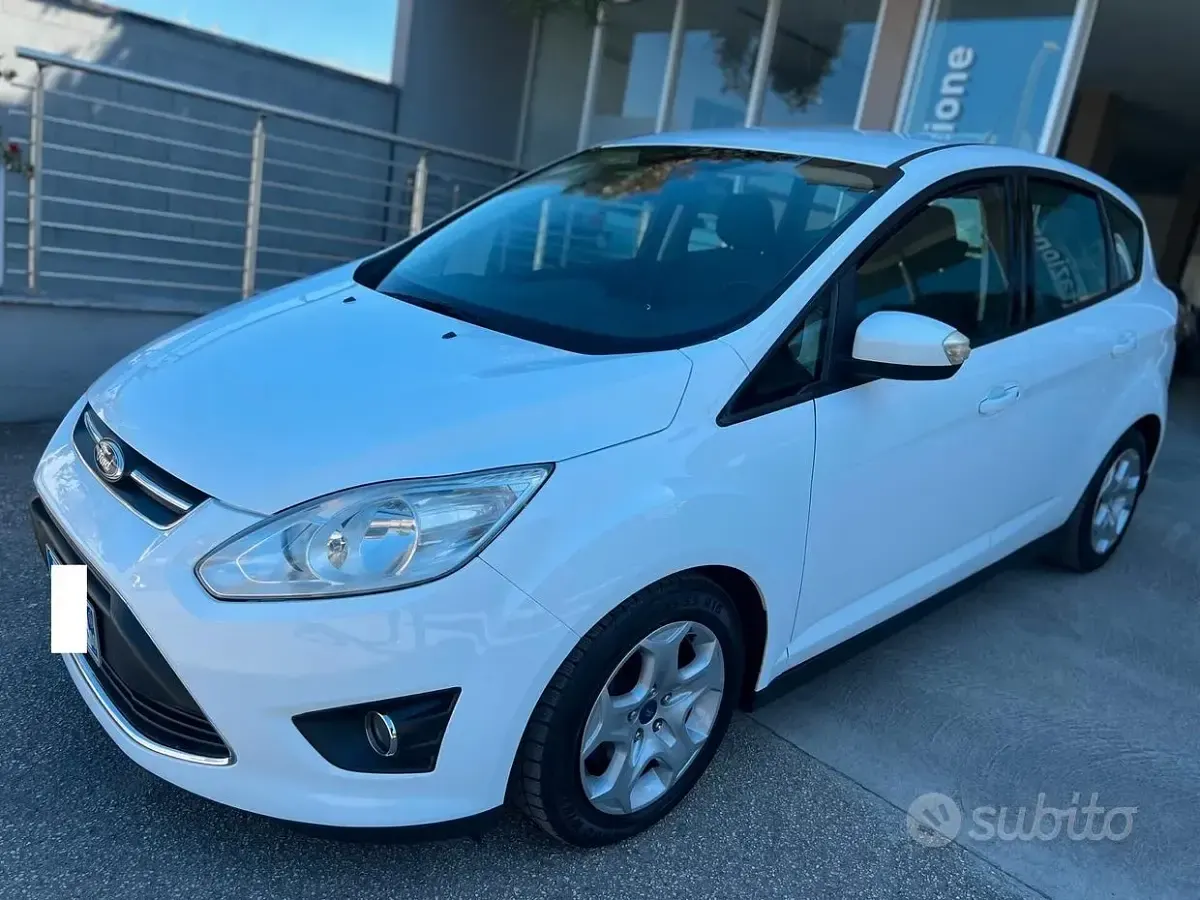 Usata Ford C-MAX 95 CV (69 kW) 2013 Bianco Monovolume