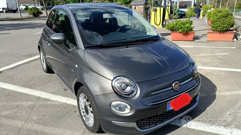 Usata Fiat 500 69 CV (50 kW) 2016 Grigio Utilitaria