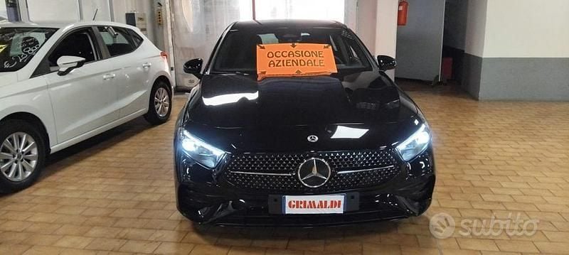Usata Mercedes A180 Advanced Plus 136 CV (100 kW) 2025 Nero / metallizzato Berlina
