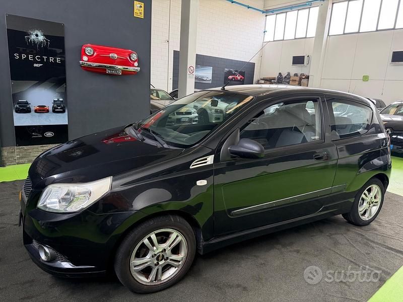 Usata Chevrolet Aveo LT 84 CV (61 kW) 2009 Nero Berlina