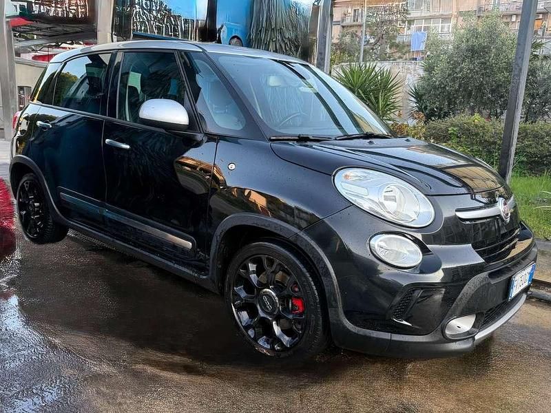 Usata Fiat 500L Trekking 120 CV (88 kW) 2014 Nero Monovolume