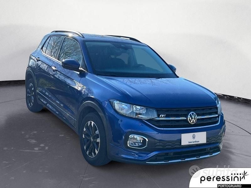 Usata VW T-Cross Sportline 95 CV (69 kW) 2022 Blu SUV